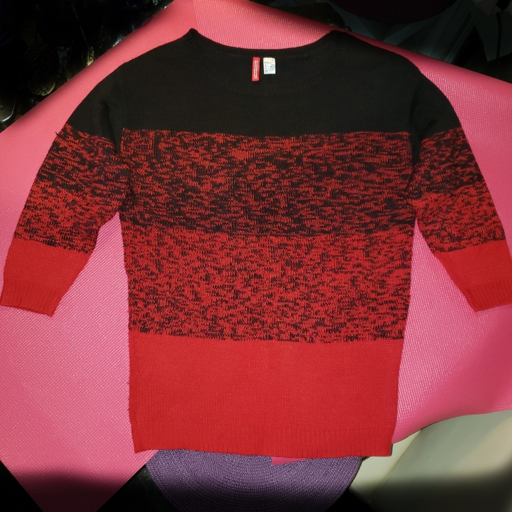 Red sweater
